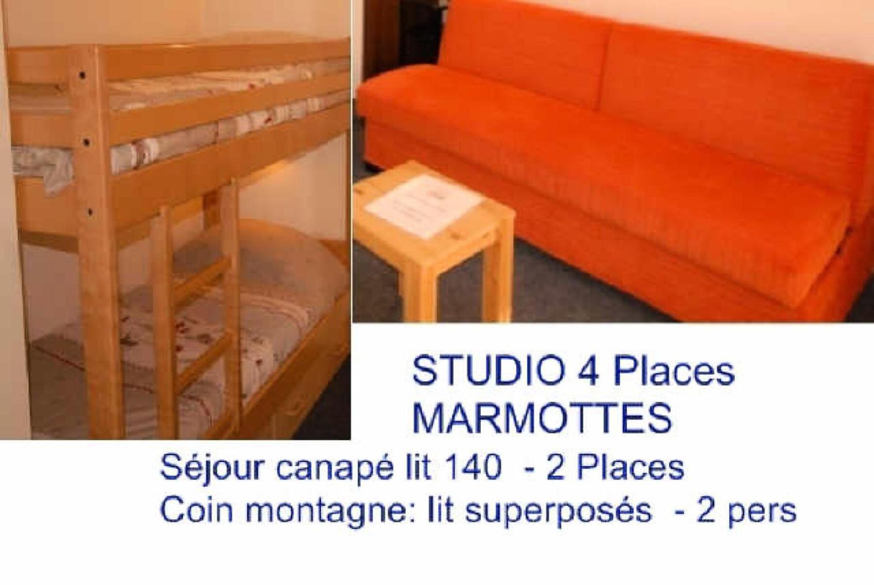 Residence Marmottes - Studio Pour 4 Personnes Mae-9004 Gourette Bagian luar foto